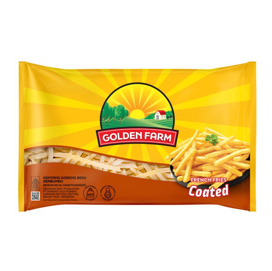 Golden Farm Shoestring Coated 500gram