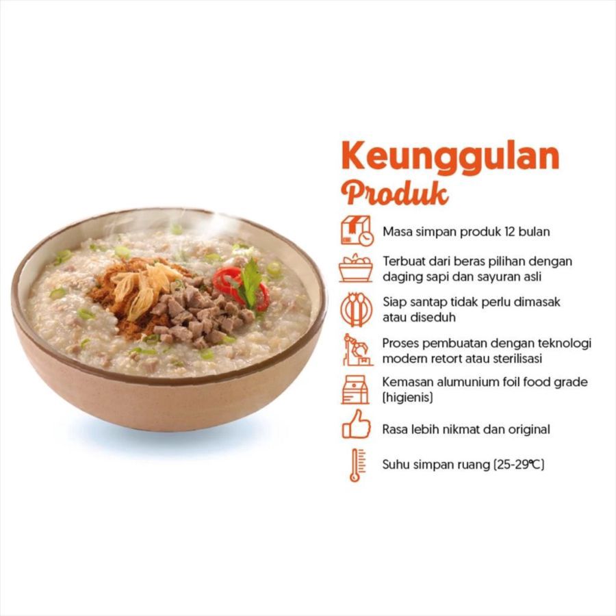 KIMBO Kitchen Bubur Sapi 250gram
