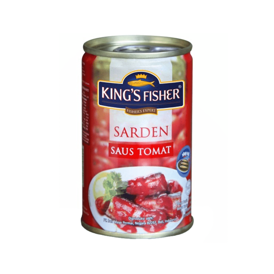 King's Fisher Sarden Saus Tomat 155gram