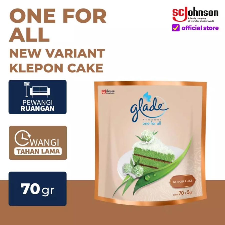 Glade One For All Klepon Cake Pengharum Ruangan 70gram