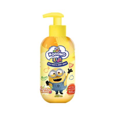 Kodomo Kids 2in1 Hair & Body Wash Tropical Fruits Kebersihan Bayi
