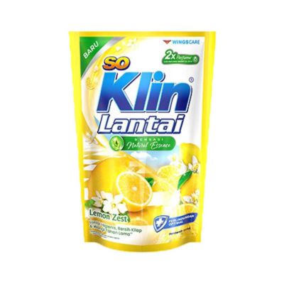 SoKlin Pembersih Lantai Citrus Lemon/Pembersih Lantai