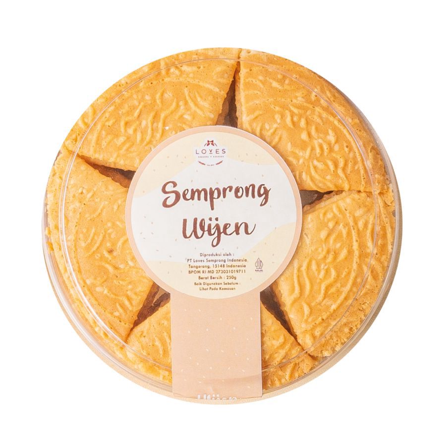 Loves Semprong Wijen 250gram