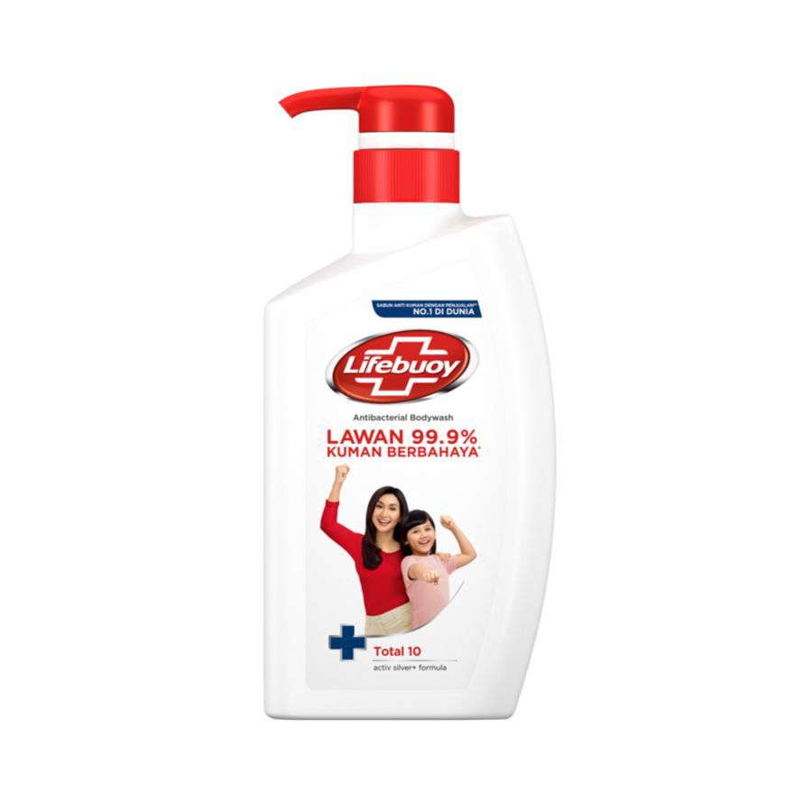Lifebuoy Antibakteri Total 10 Activ Silver+ Formula/Sabun Mandi