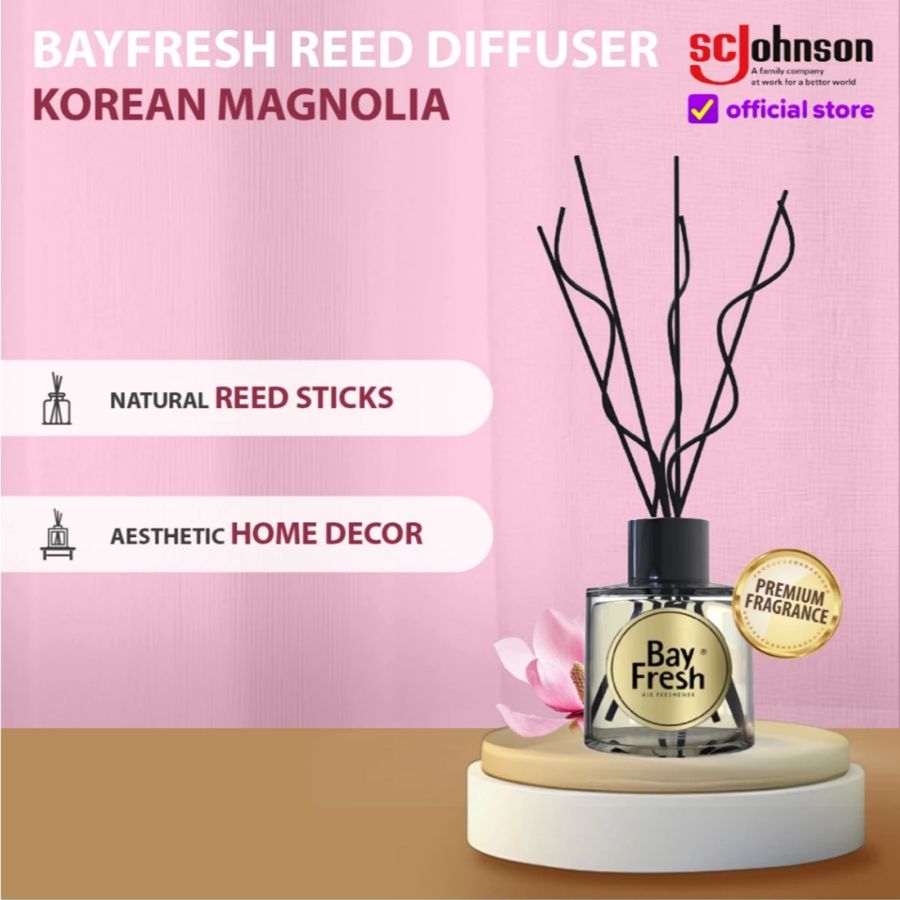 Bayfresh Korean Magnolia Reed Diffuser Pengharum Ruangan 30ml