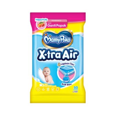 Mamypoko Changing Diaper Wipes Tisu Basah