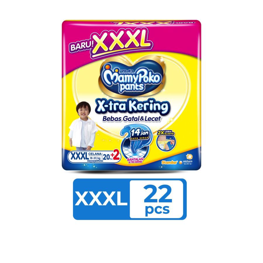 Mamypoko X-Tra Kering Pants Diapers XXXL22 1pack