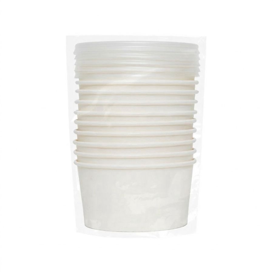 Mangkok Kertas Bowl Kapasitas 650 ml A Basics 10pcs