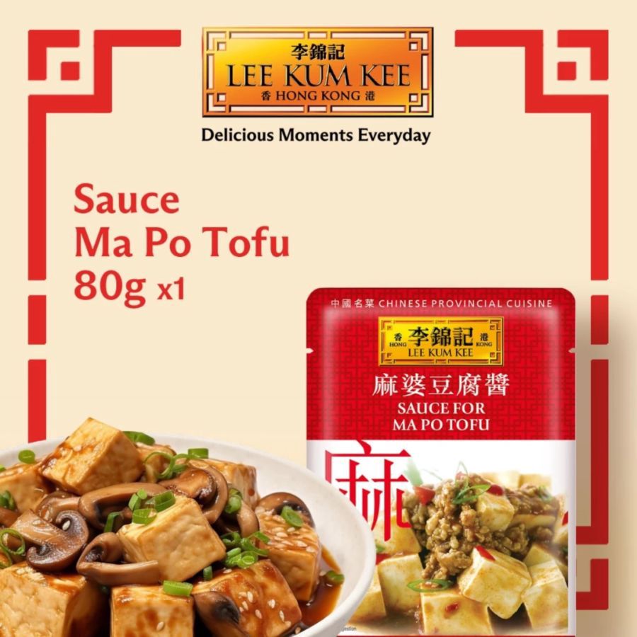 Lee Kum Kee Sauce For Ma Po Tofu Sachet 80gram