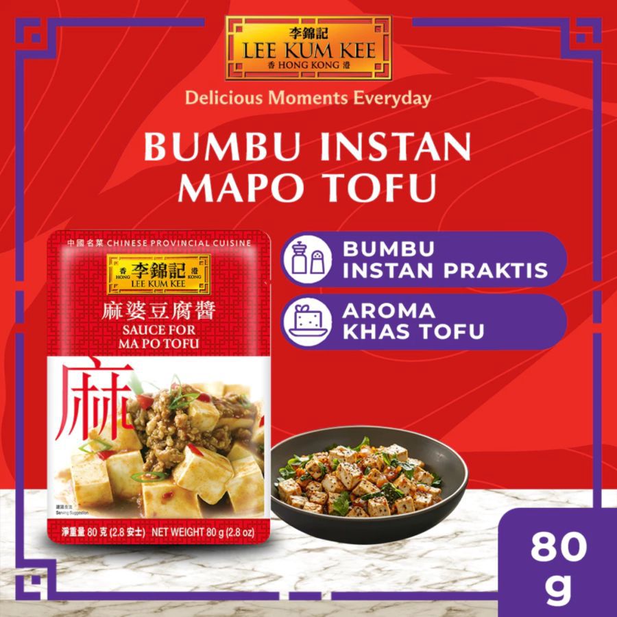 Lee Kum Kee Sauce For Ma Po Tofu Sachet 80gram