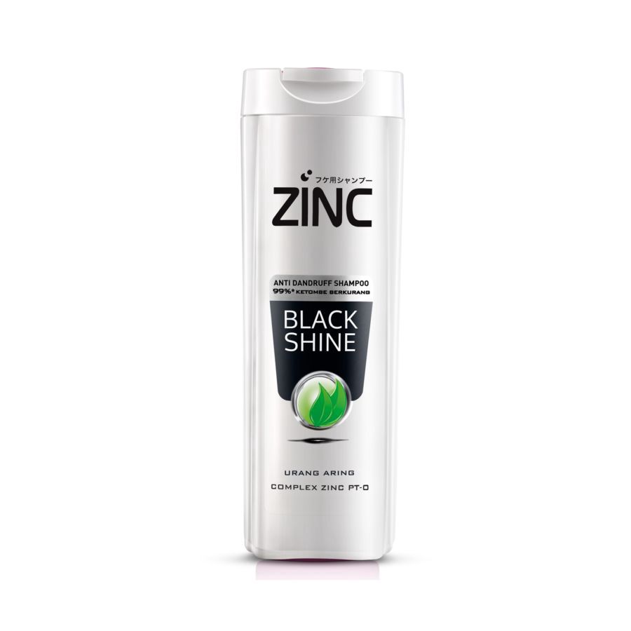 Zinc Black Shine Anti Dandruff Shampoo 340ml