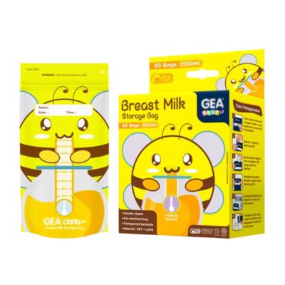 Gea Baby Breast Milk Bag Bee