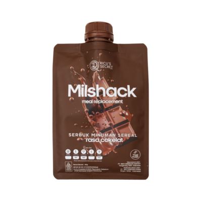 Ricu's Secret Milshack Meal Replacement Cokelat Pouch
