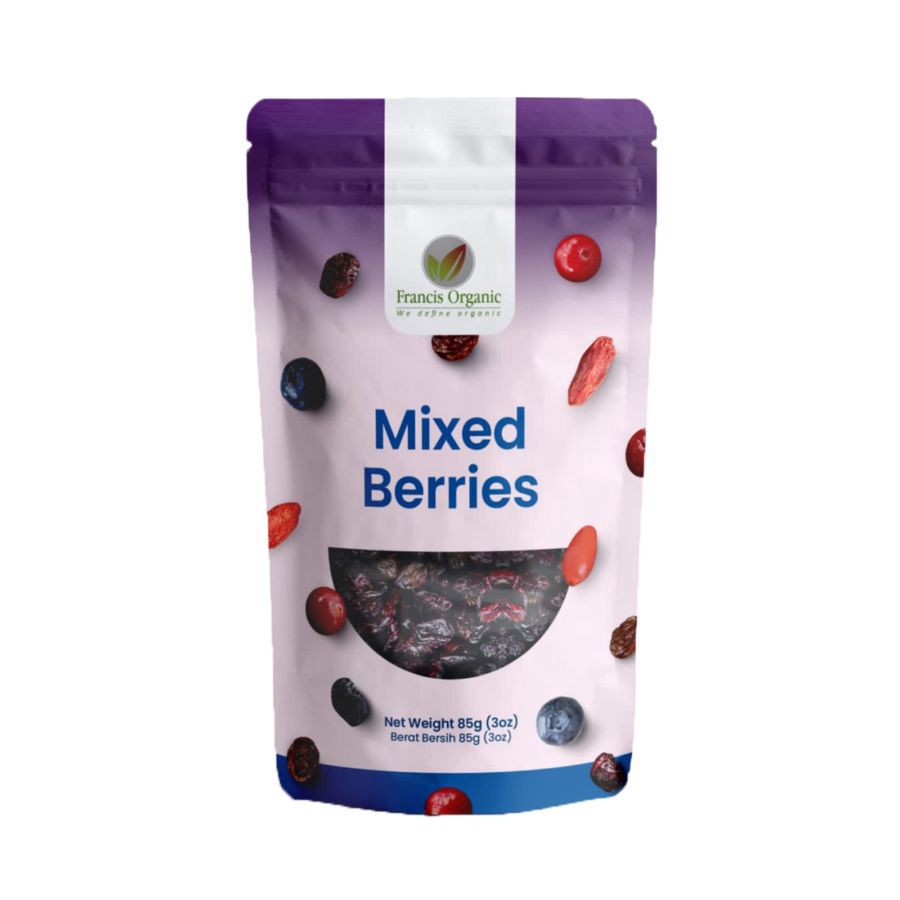 Francis Organic Mixed Berries 80gram
