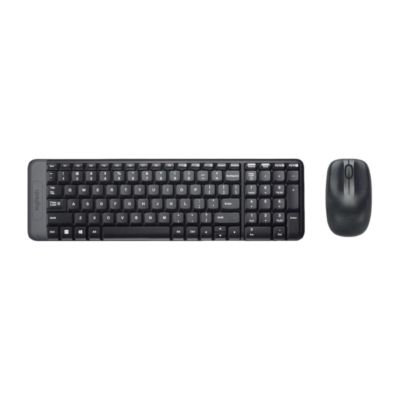 Logitech MK220 Combo Keyboard and Mouse Wireless Compact