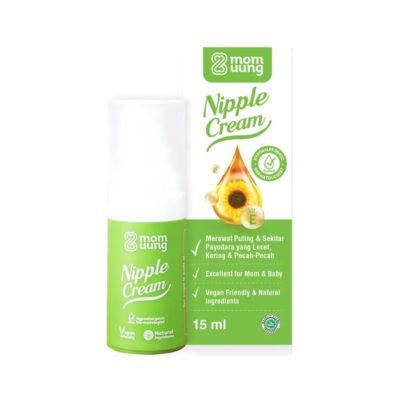 Mom Uung Nipple Cream Natural Krim Puting Lecet
