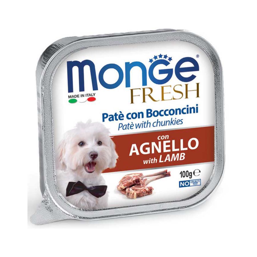Monge Dog Fresh Lamb 100gram