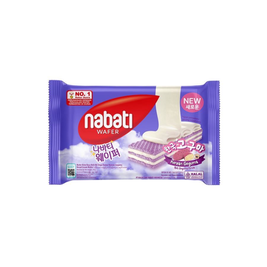 Nabati Korean Goguma Wafer 122gram