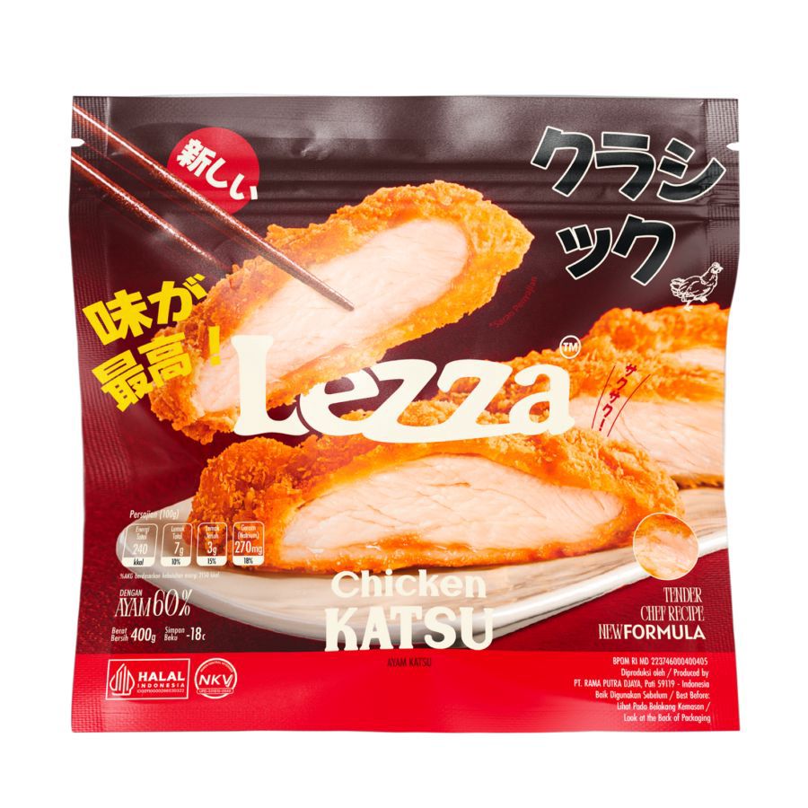 Lezza Chicken Katsu 400gram 1pcs