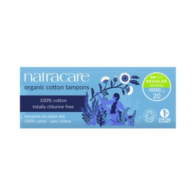 Natracare Organic Cotton Tampons Regular Normal