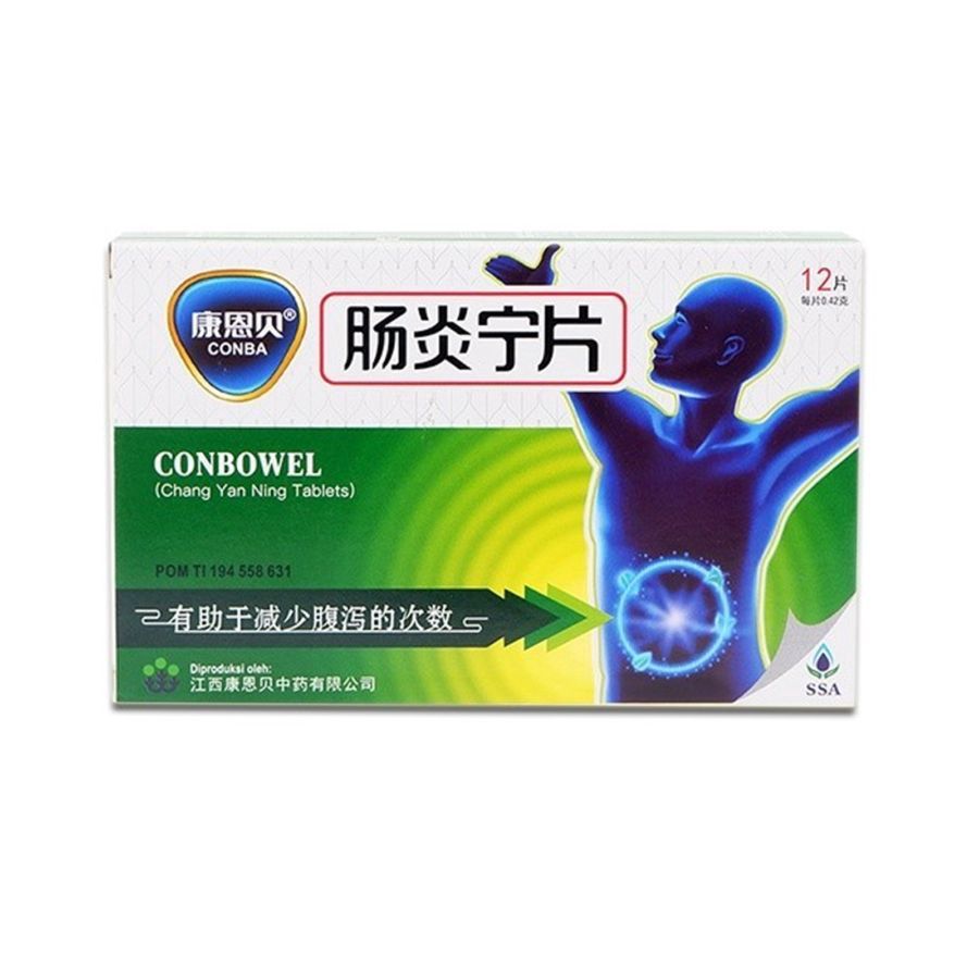 Conbowel Obat Diare Tablet Pencernaan & Lambung 12tablet