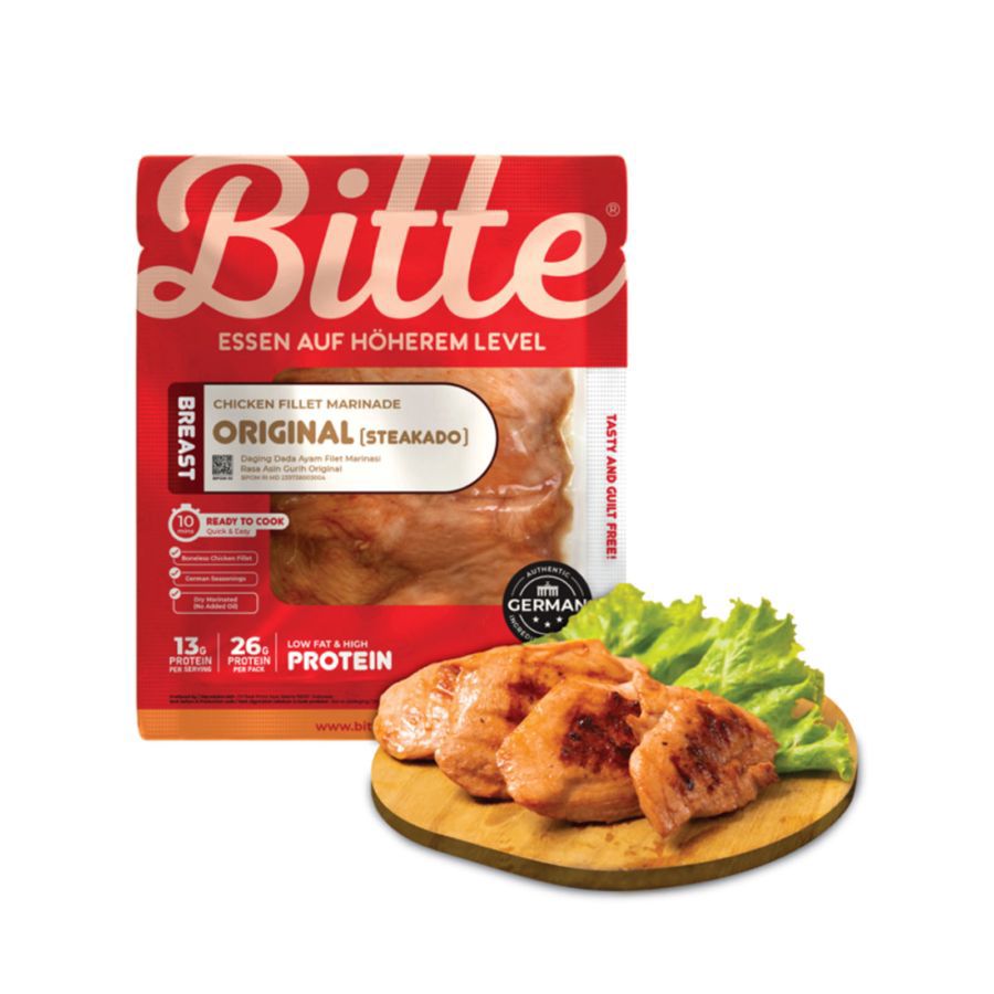 Chicken Breast Fillet Marinade Original Bitte 120gram