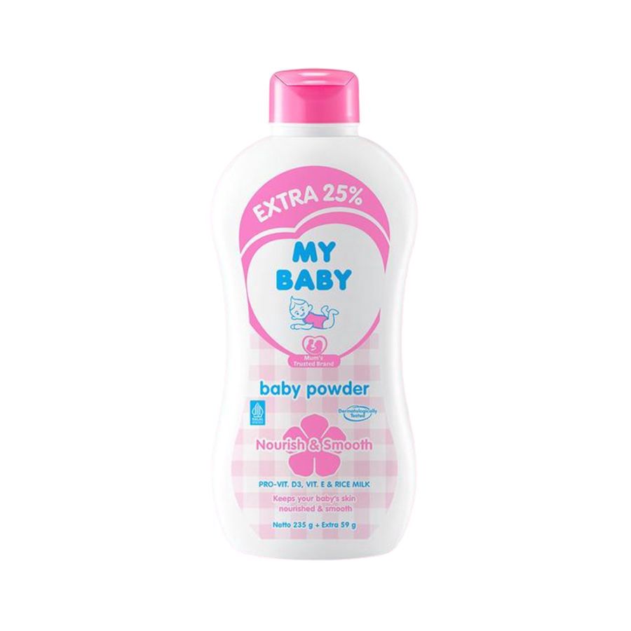 My Baby Baby Powder Nourish & Smooth Perawatan Bayi 450gram