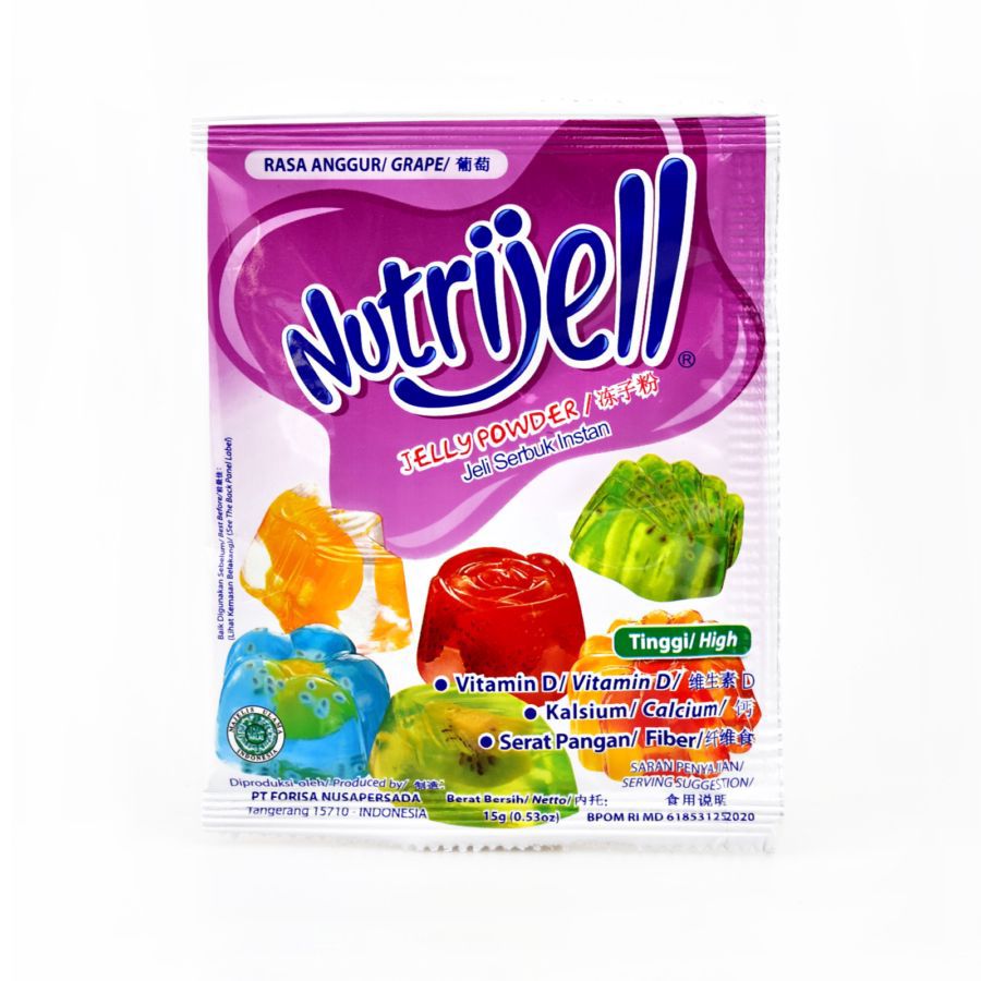 Nutrijell Jelly Powder Rasa Anggur 15gram