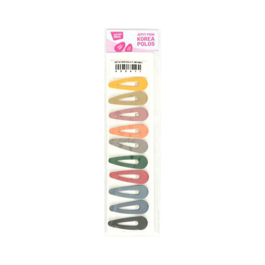 Jepit Poni Korea Polos A Basics