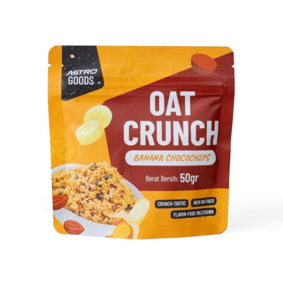 Oat Crunch Banana Choco Chips Astro Goods