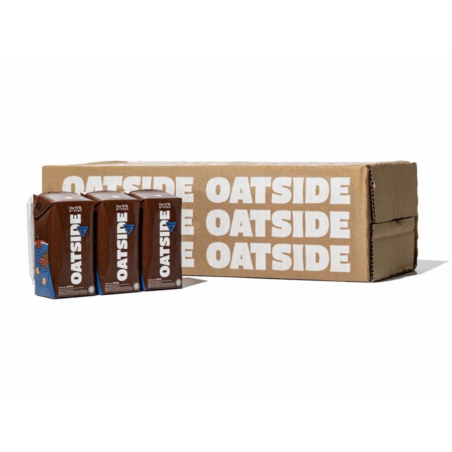 Oatside Oat Milk Chocolate Straw Dus 200ml 24pcs