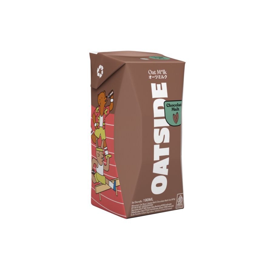 Oatside Oat Milk Chocomalt Straw 200ml