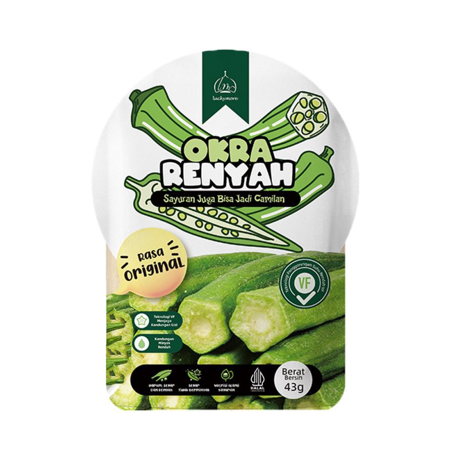 Luckymore Okra Renyah 43gram