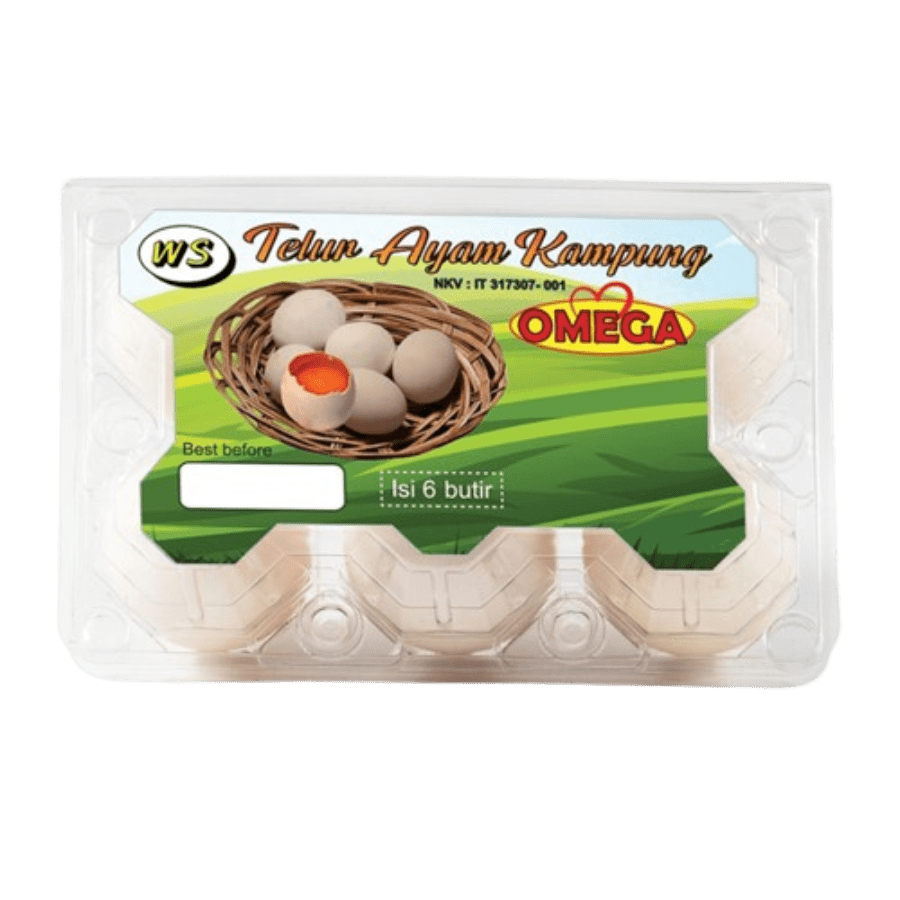 Telur Ayam Kampung Omega 6butir