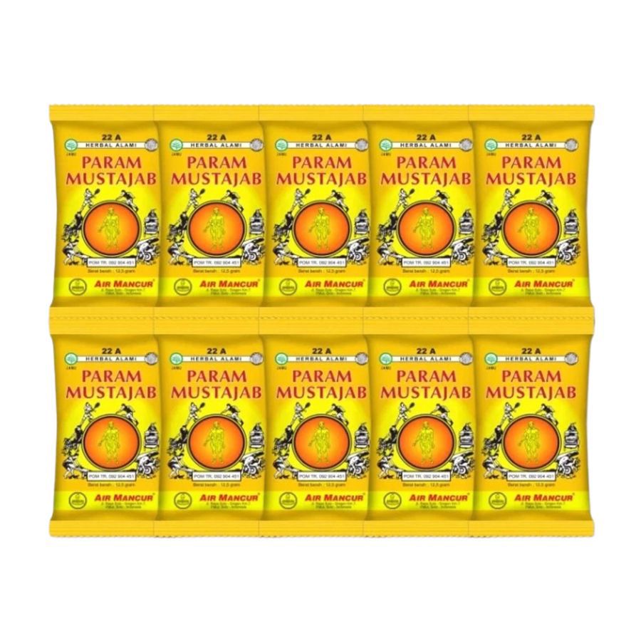 Air Mancur Param Mustajab Jamu Pegal Linu 10sachets