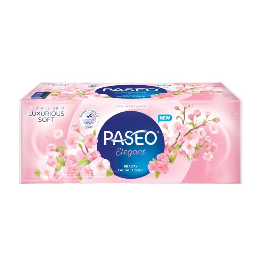 Paseo Elegant Facial Tissue Soft Pack 510ply