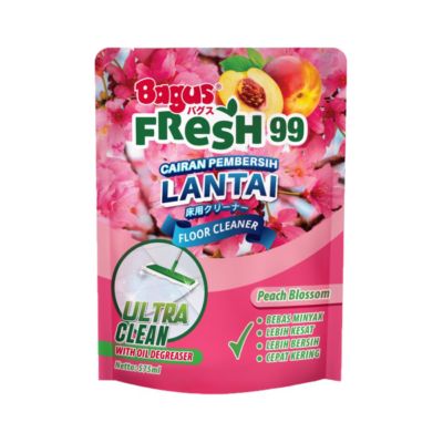 Bagus Fresh 99 Peach Blossom Pembersih Lantai Pouch