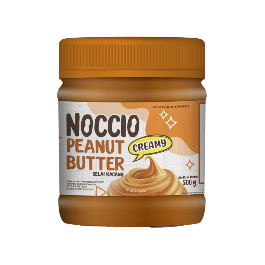 Noccio Peanut Butter Creamy Spread 500gram