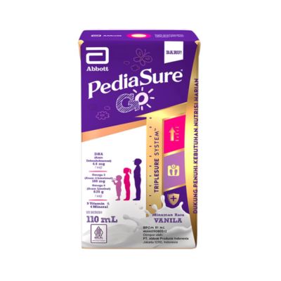 Pediasure Go Vanila 1-10 Tahun Susu UHT