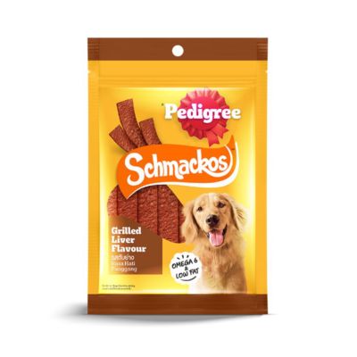 Pedigree Schmackos Grilled Liver Snack Anjing
