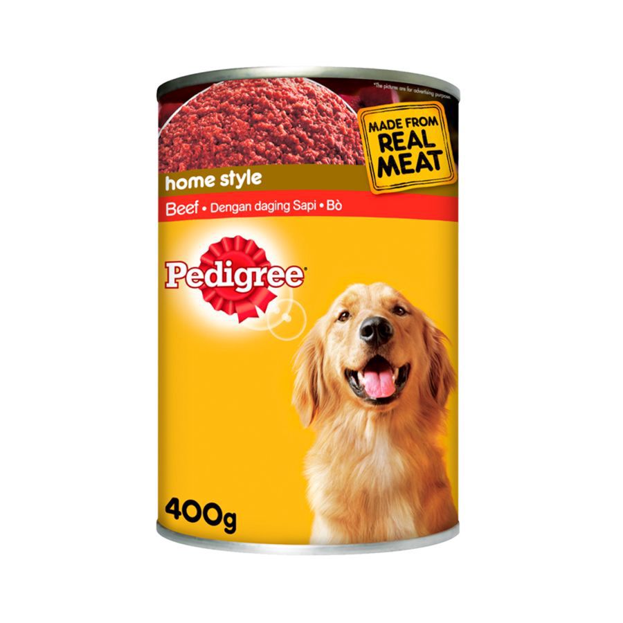 Pedigree Beef Adult Makanan Anjing Kaleng 400gram