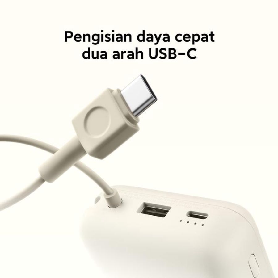 Xiaomi Powerbank 33W 20000 mAh Integrated Cable Blue 1pcs