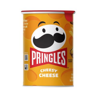 Pringles Potato Chips Cheesy Cheese