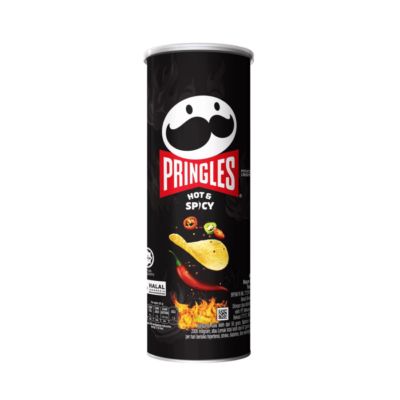 Pringles Potato Chips Hot & Spicy