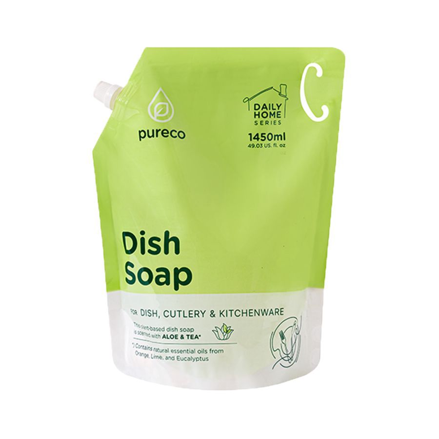 Pureco Aloe & Tea Cairan Pencuci Piring 1450ml