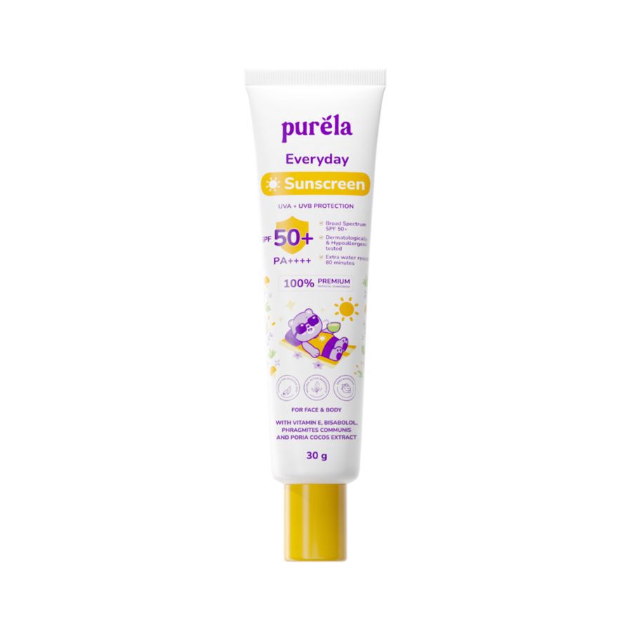 Purela Everyday Sunscreen UVA + UVB SPF 50+ PA++++ 30gram