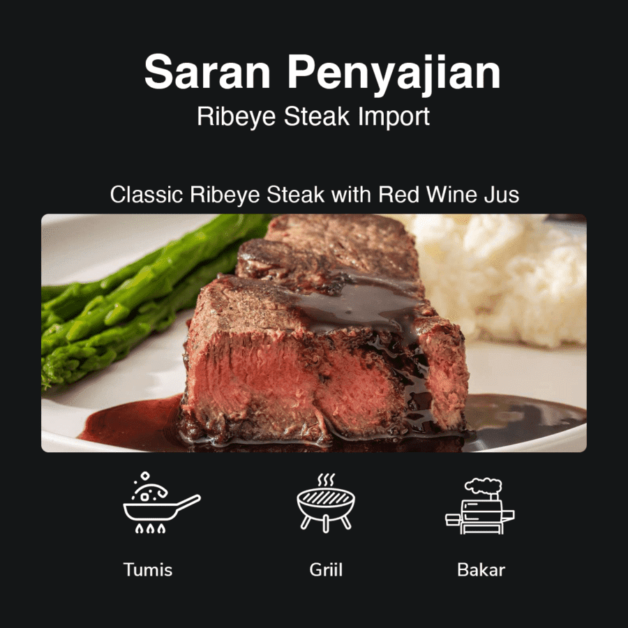Ribeye Steak Import Astro Farm 250gram