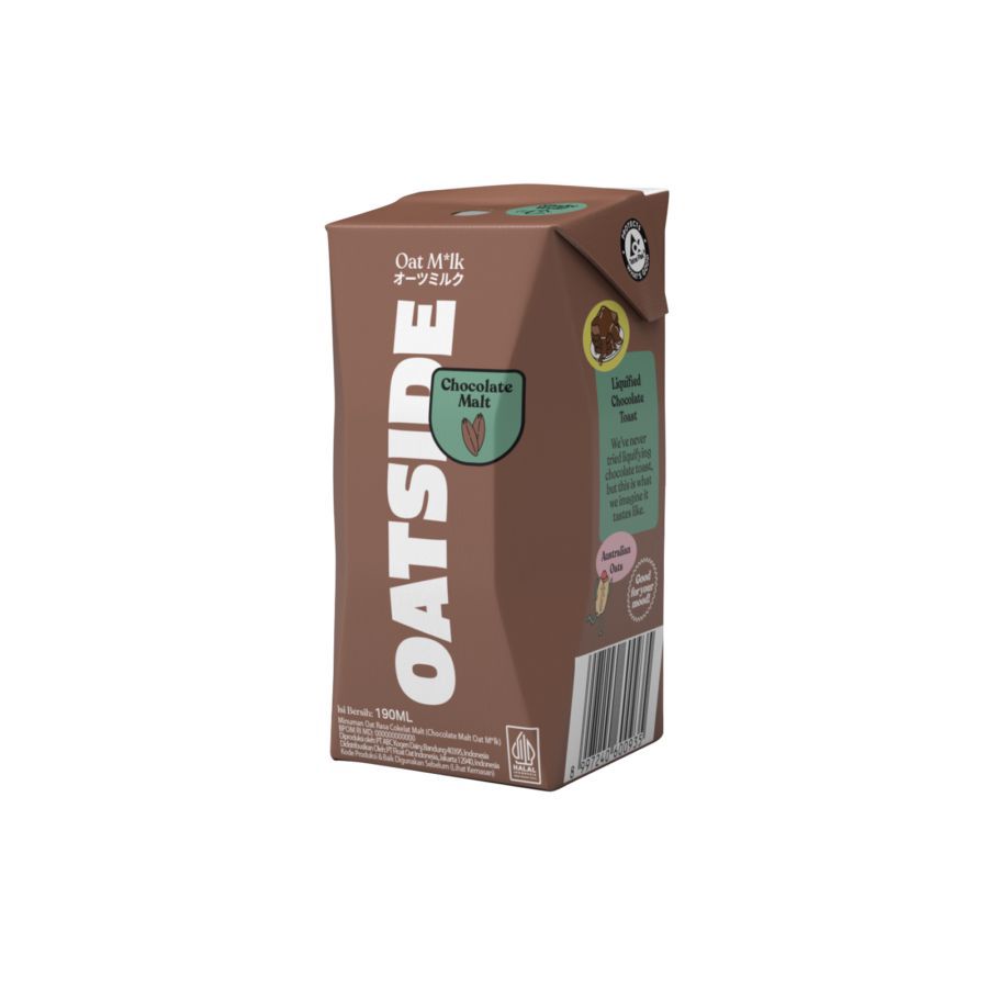 Oatside Oat Milk Chocomalt Straw 200ml