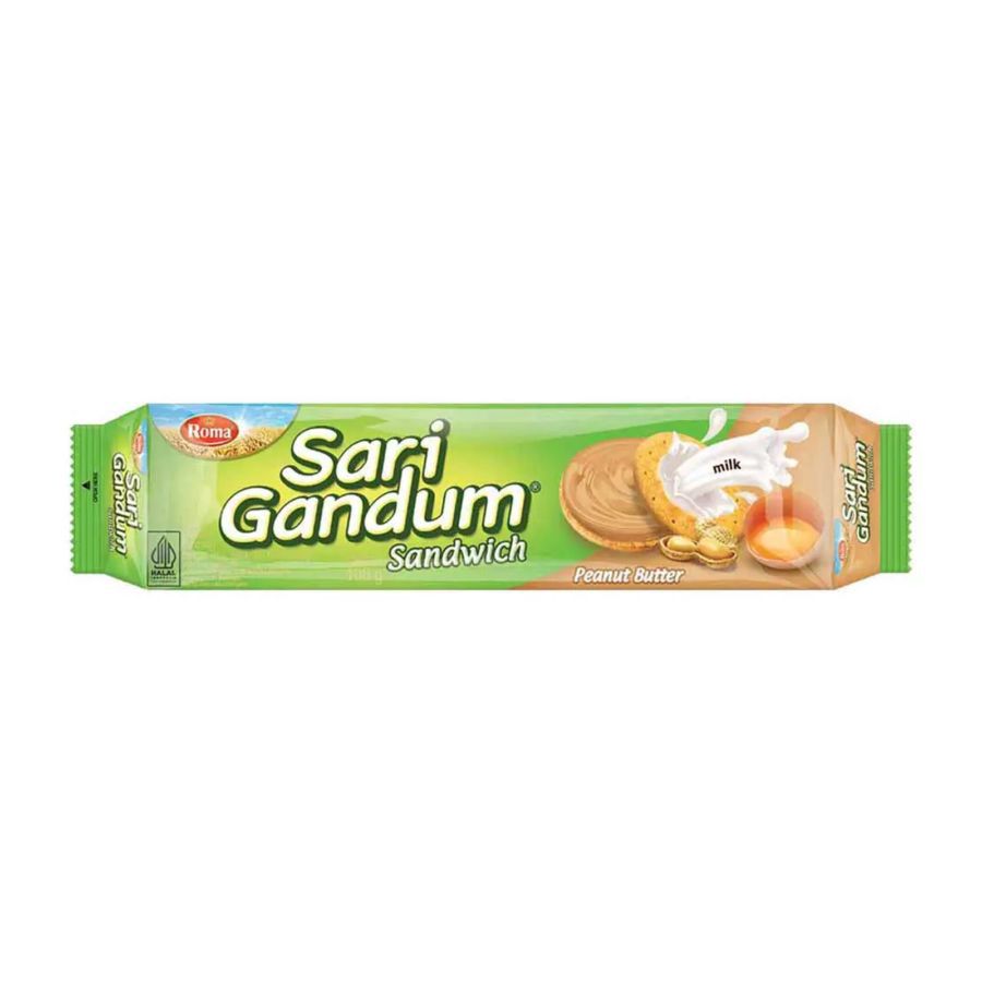 Roma Sari Gandum Peanut Butter Biscuits