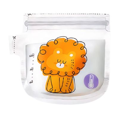 Sakumini Disposable Breastmilk Storage Bag Thermal Sensor Kapasitas 120 ml